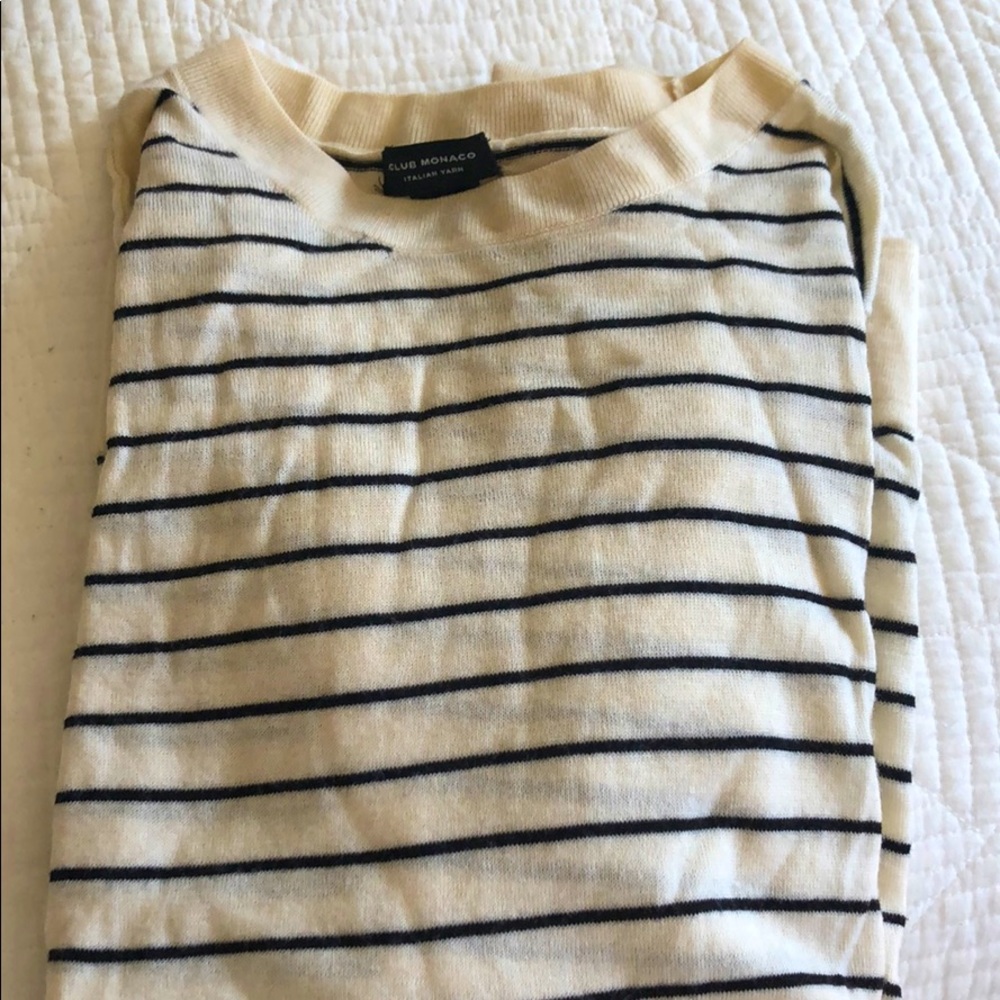 100% merino wool fine knit sweater